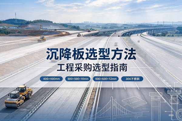 瑞安沉降板选择方法