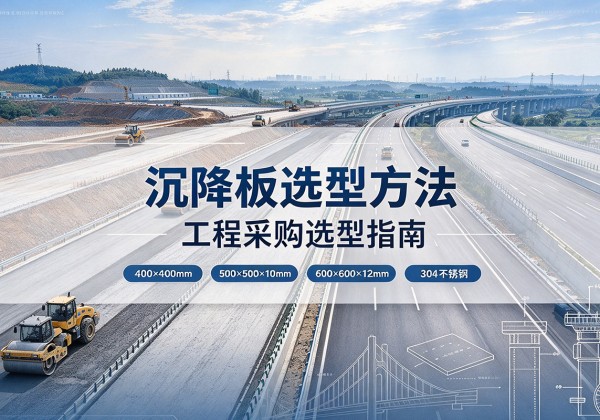 瑞安沉降板选择方法