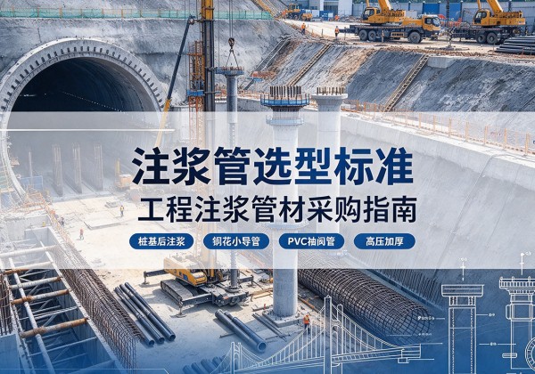 瑞安注浆管选型标准
